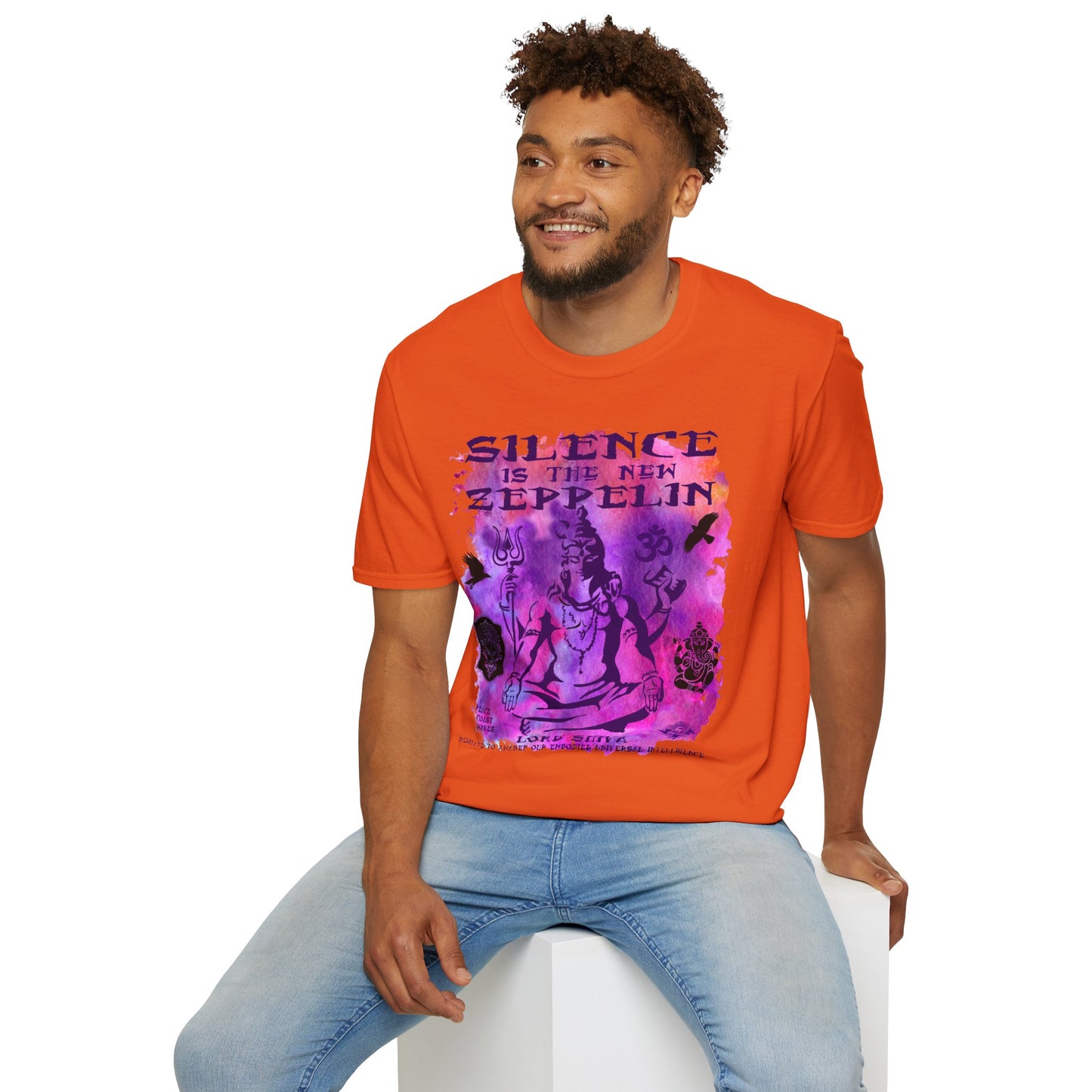 SILENCE IS THE NEW ZEPPELIN - LORD SHIVA T-shirt