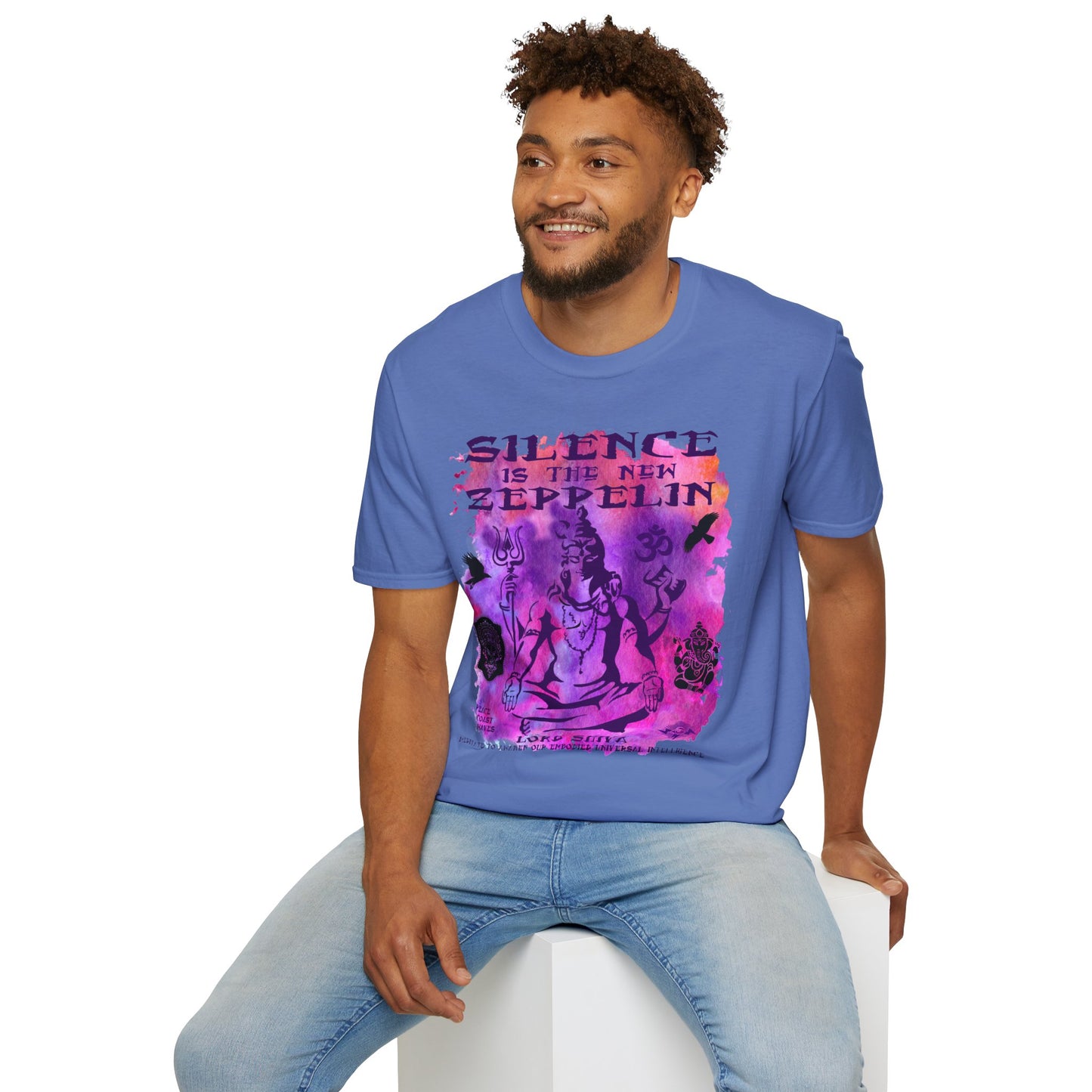 SILENCE IS THE NEW ZEPPELIN - LORD SHIVA T-shirt