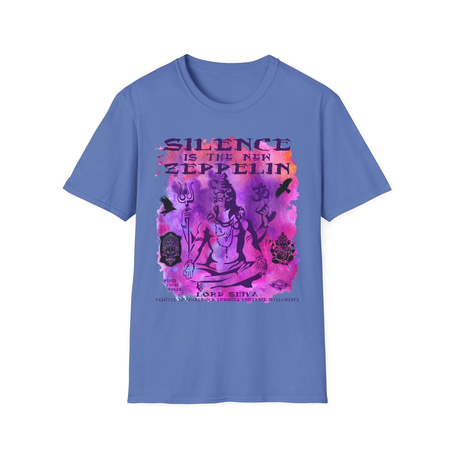 SILENCE IS THE NEW ZEPPELIN - LORD SHIVA T-shirt