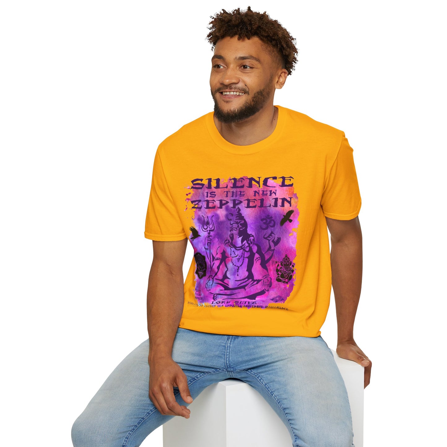 SILENCE IS THE NEW ZEPPELIN - LORD SHIVA T-shirt