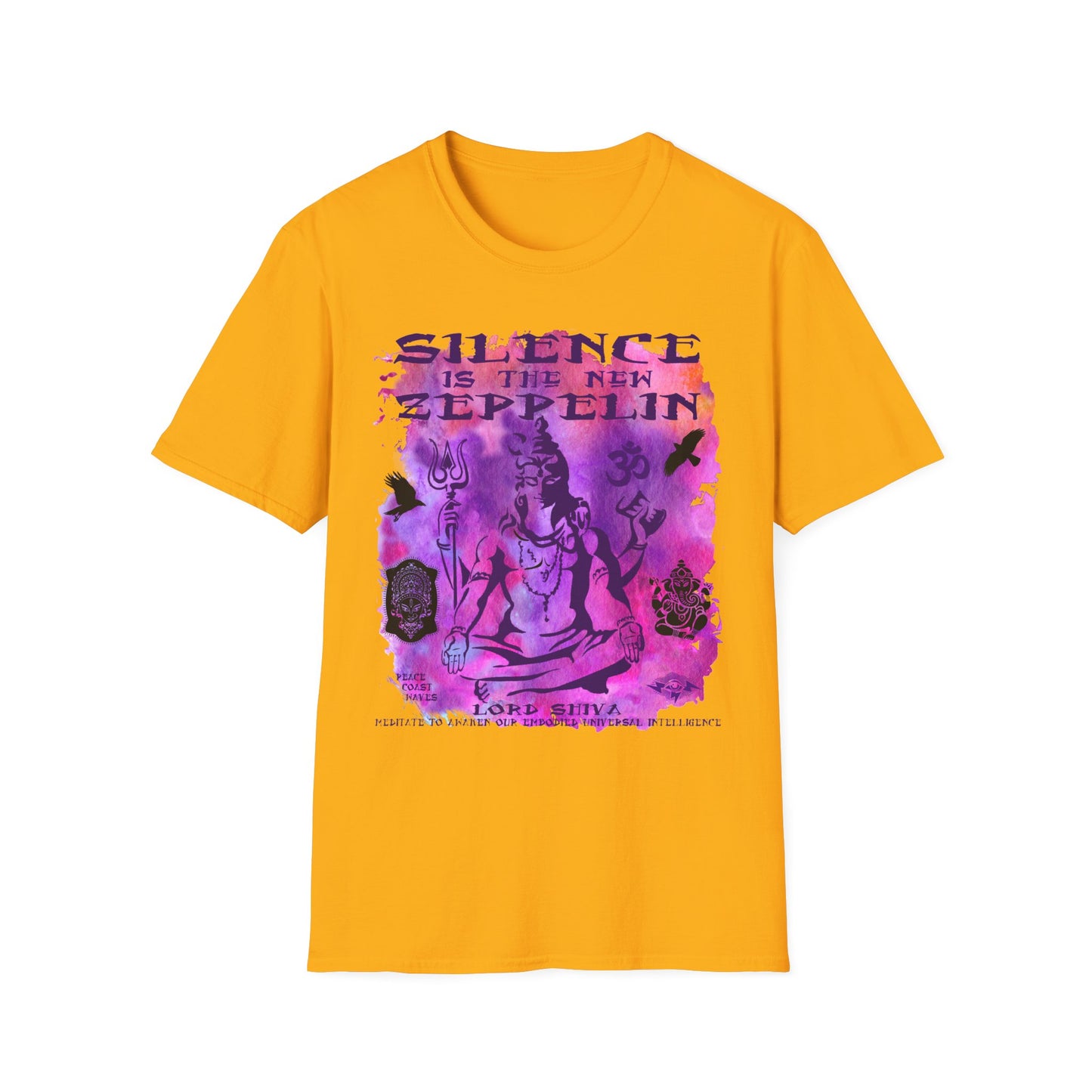 SILENCE IS THE NEW ZEPPELIN - LORD SHIVA T-shirt