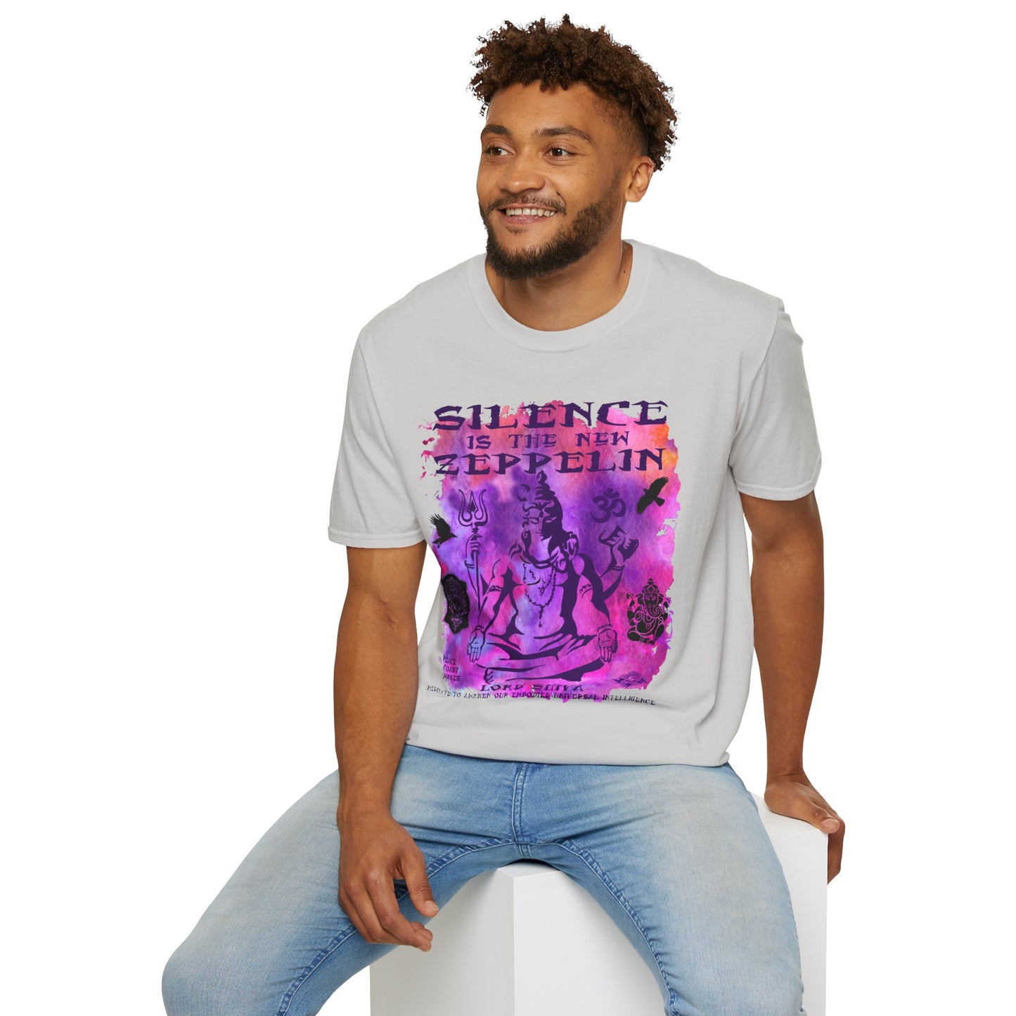 SILENCE IS THE NEW ZEPPELIN - LORD SHIVA T-shirt