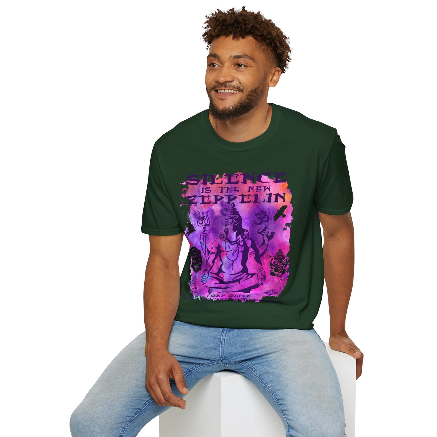 SILENCE IS THE NEW ZEPPELIN - LORD SHIVA T-shirt