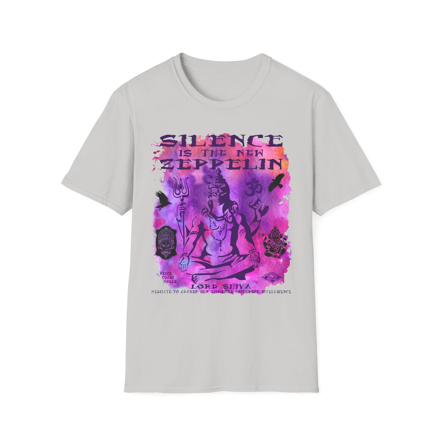 SILENCE IS THE NEW ZEPPELIN - LORD SHIVA T-shirt