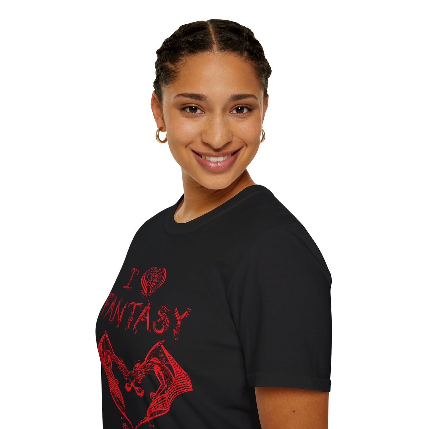 I Love Fantasy - Twin Baby Dragon Heart! T shirt - NEFF edition lol
